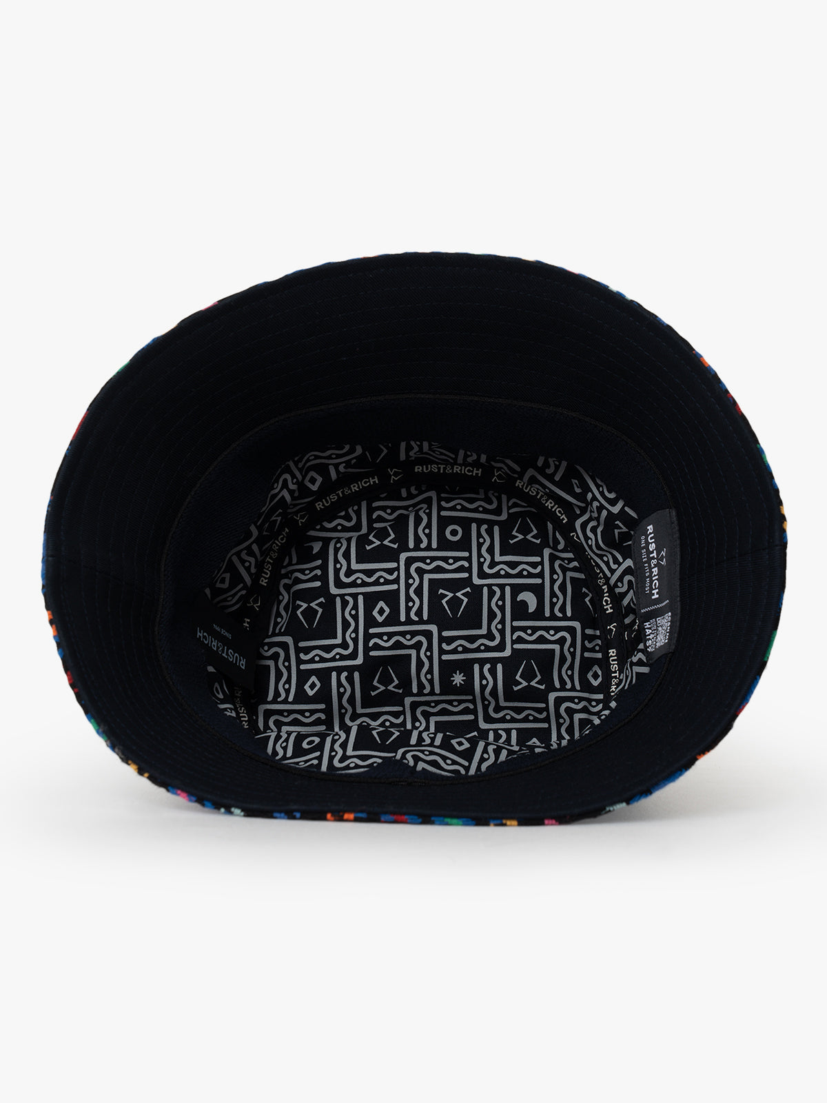 Havana Indigo Bucket Hat on a white background