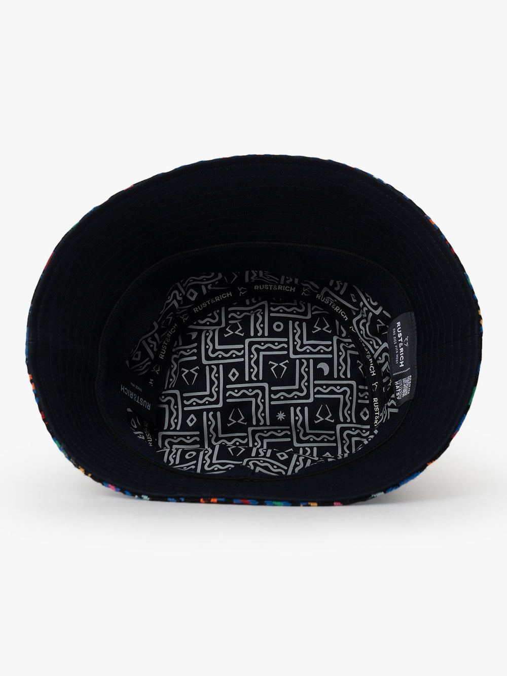 Havana Indigo Bucket Hat on a white background
