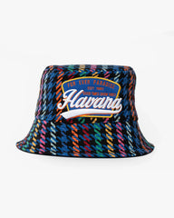 Frotn view of Havana Indigo Bucket Hat