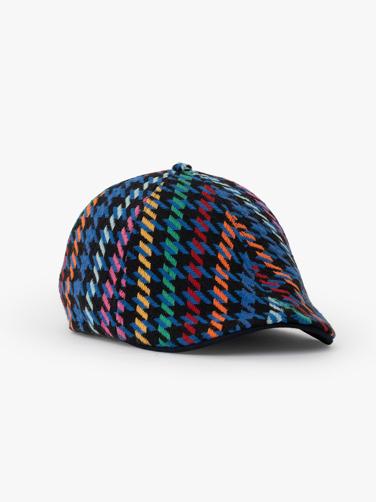 Side view of Havana Indigo Casket Hat
