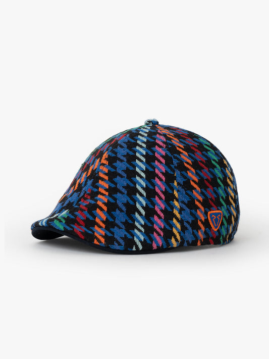 Side view of Havana Indigo Casket Hat