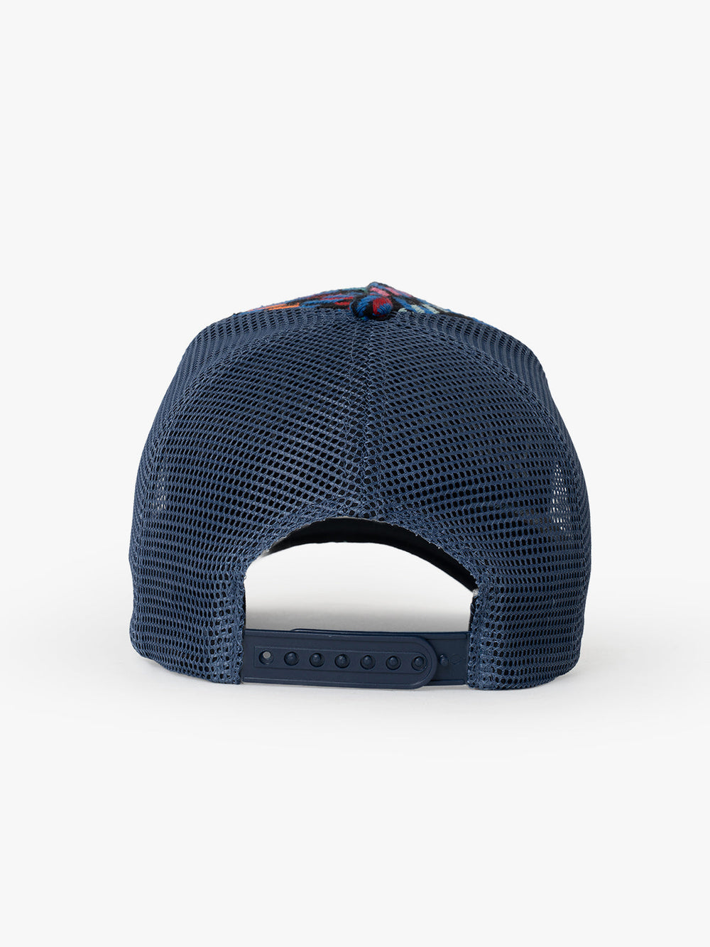Back view of Havana Indigo Trucker Hat