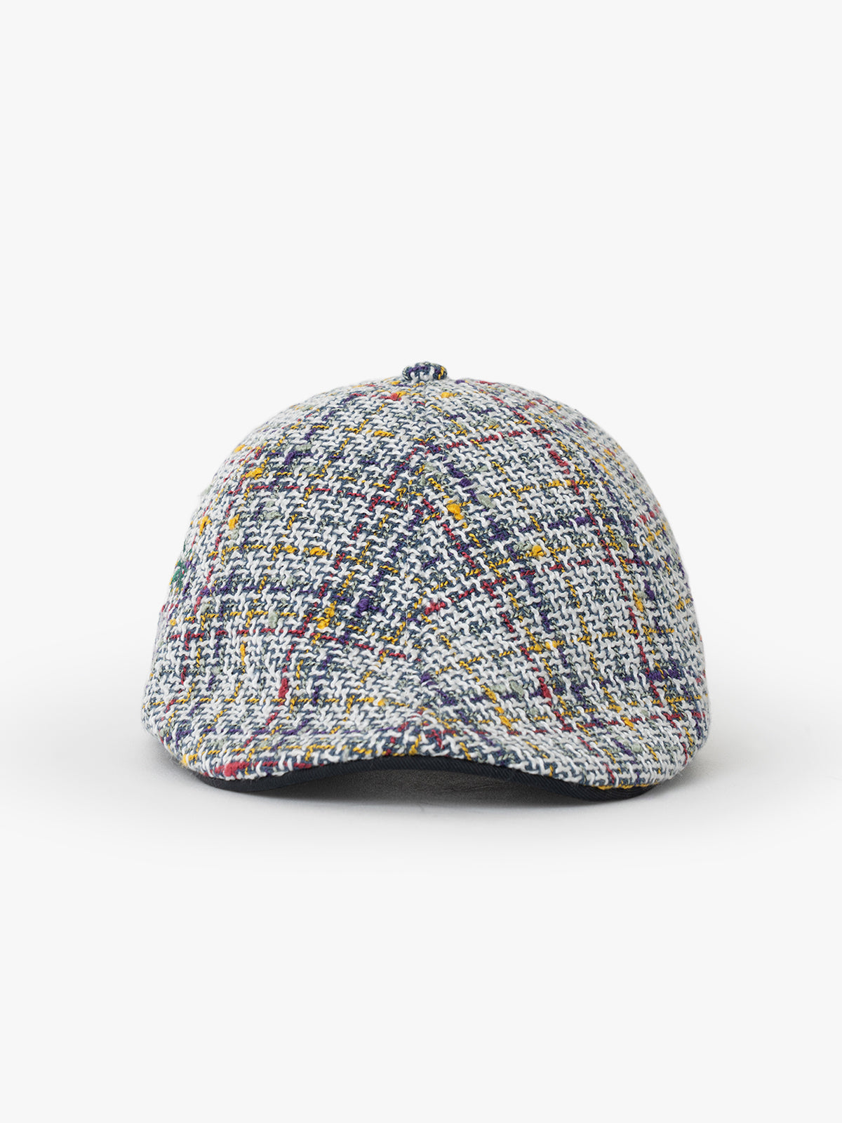 Front view of Havana White Casket Hat