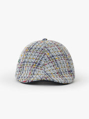 Front view of Havana White Casket Hat