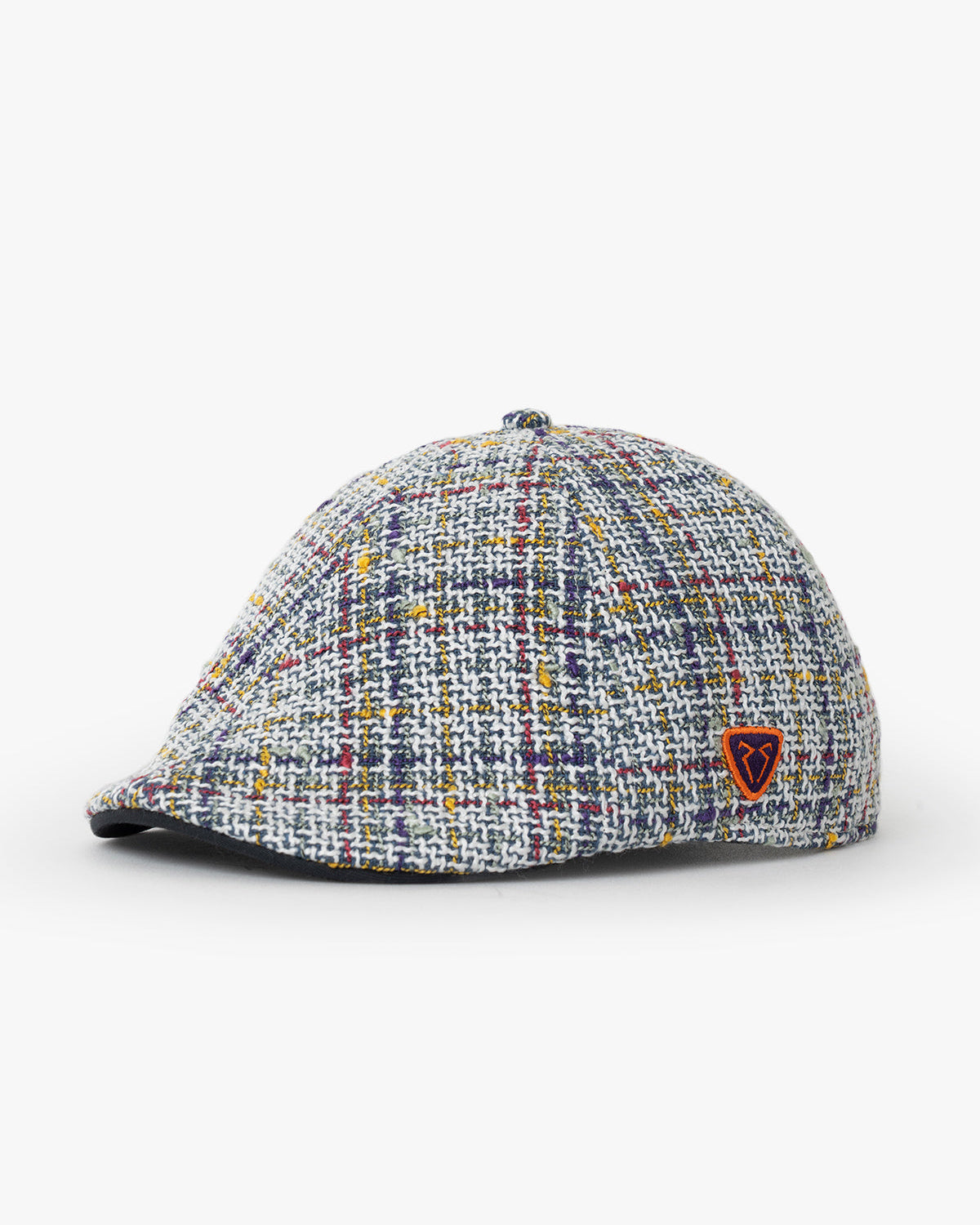 Side view of Havana White Casket Hat