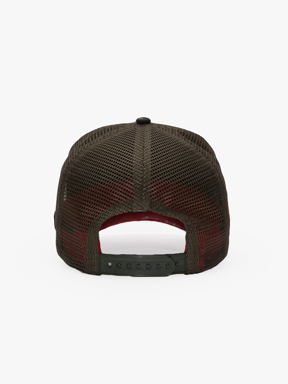 Back view of LA Camouflage Khaki Baseball Cap