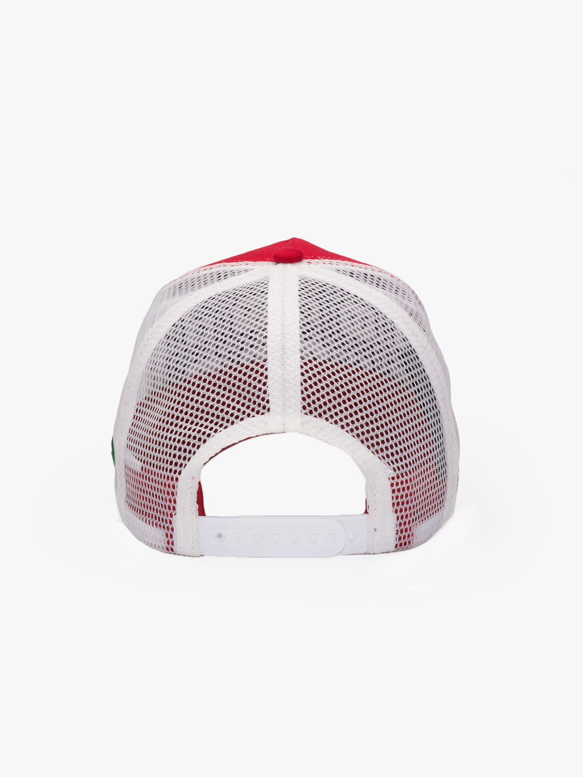 Back view of Lactose Free Red Trucker Hat