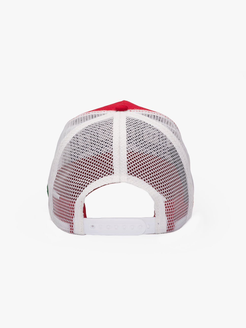 Back view of Lactose Free Red Trucker Hat