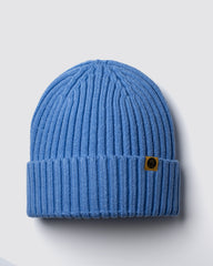 Front view of Light Blue Classic Beanie