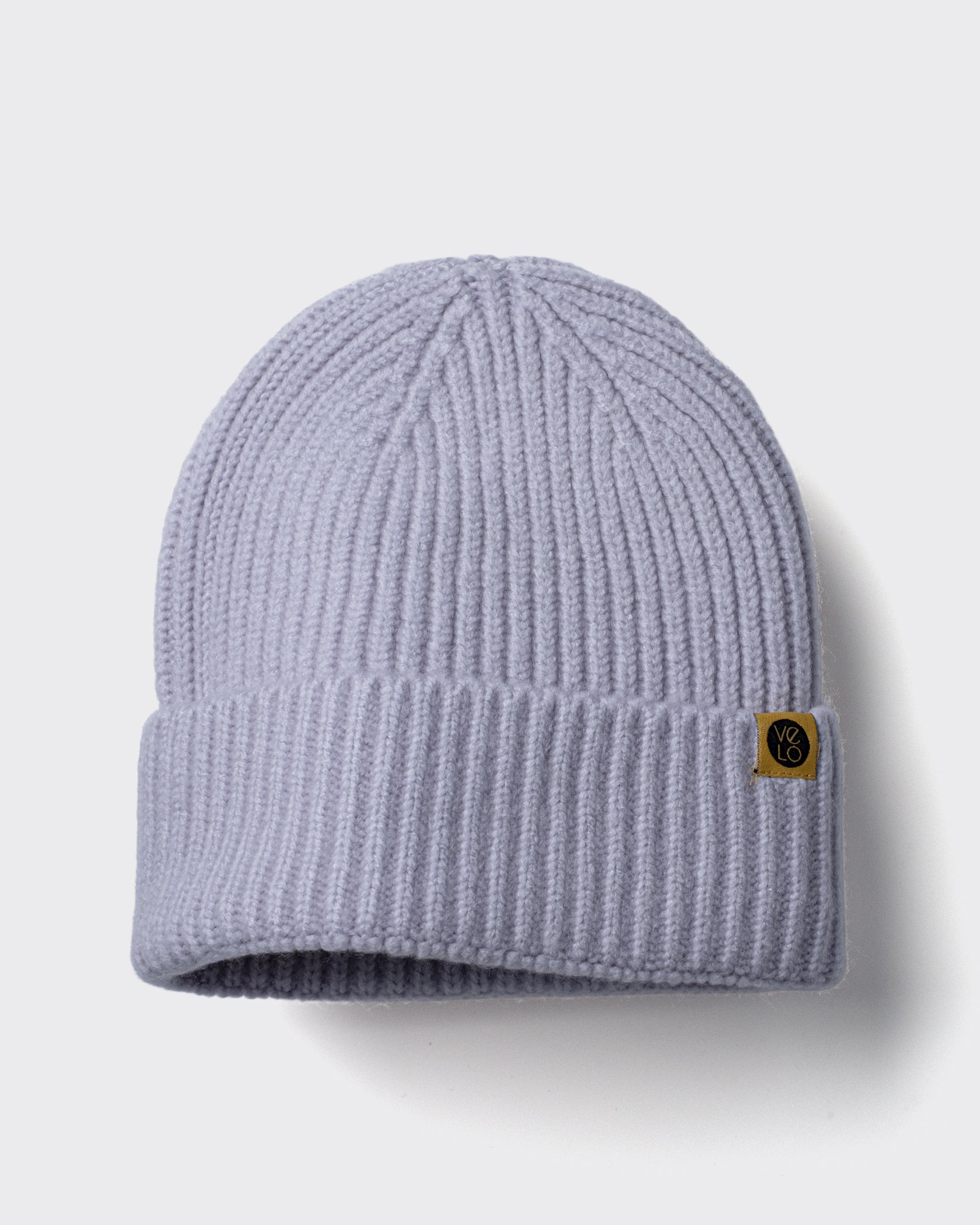 Lilac Lux Beanie on a light gray background