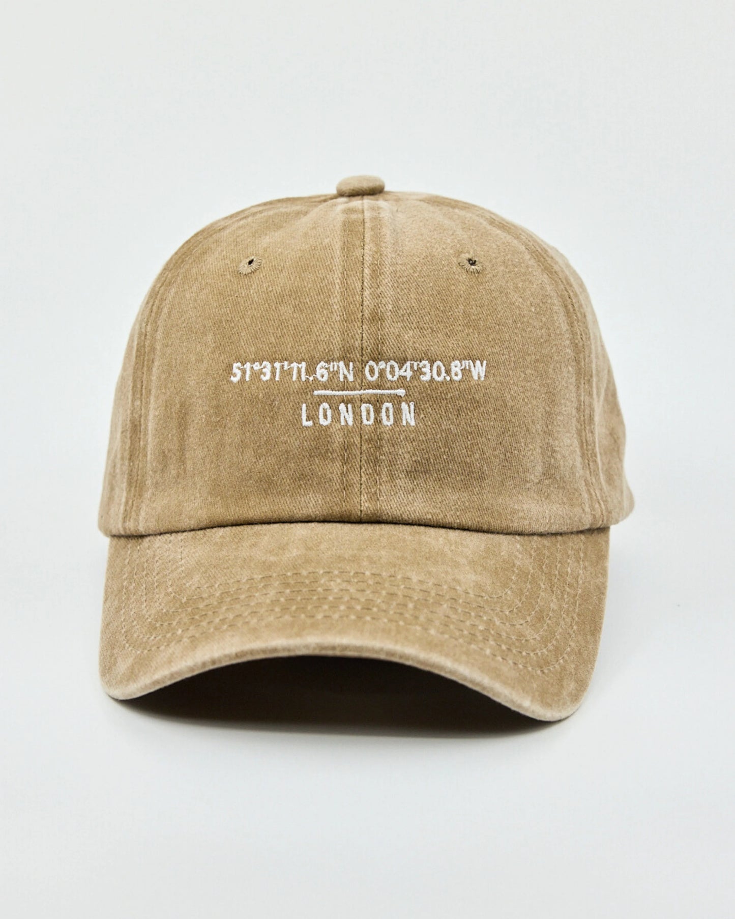 London Beige Washed Cap