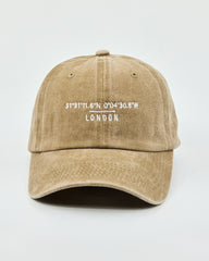 London Beige Washed Cap