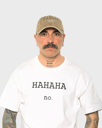 London Beige Washed Cap