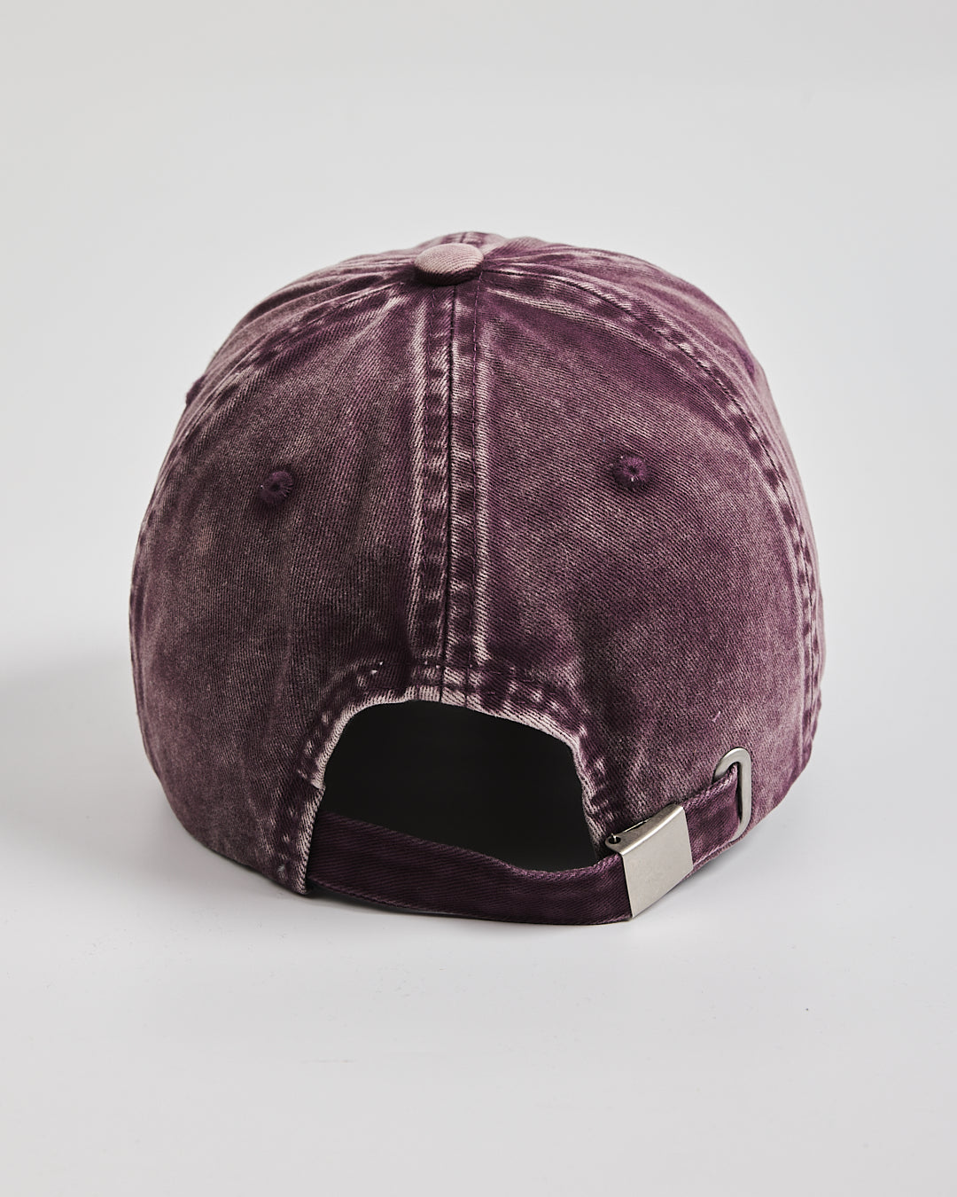 Back view of London Plum Washed Cap
