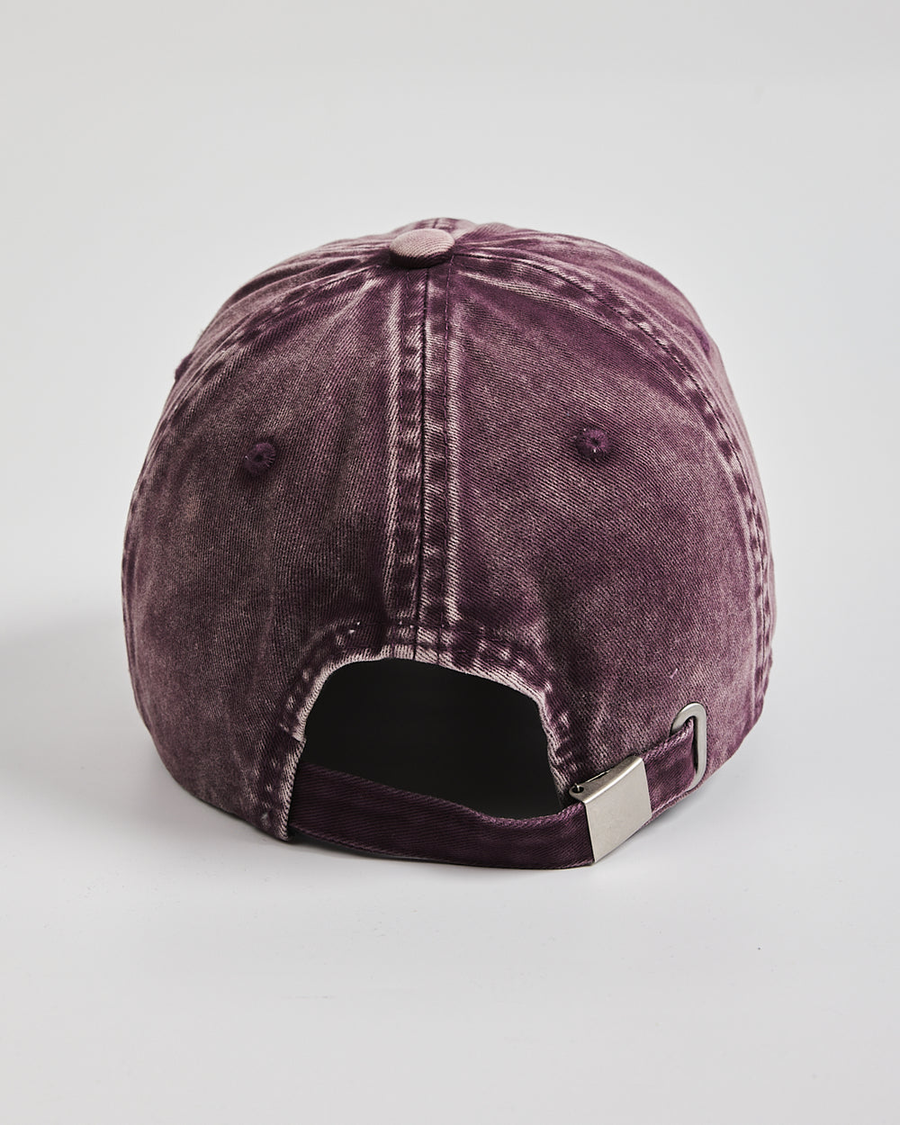 Back view of London Plum Washed Cap