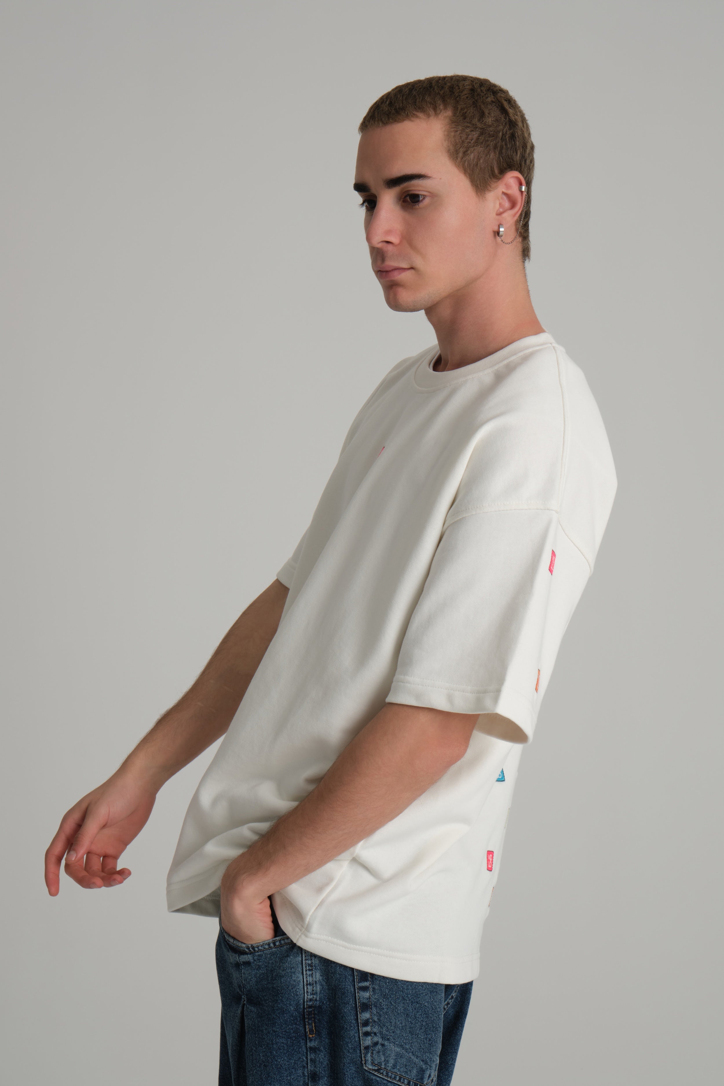 Love Pixel White Tee
