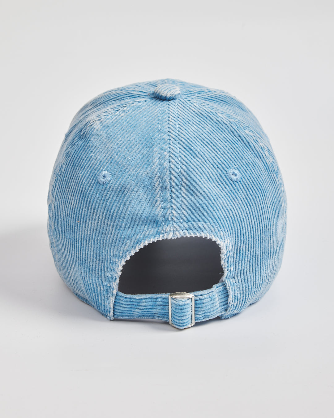 Back view of Love You Bye Baby Blue Corduroy Cap