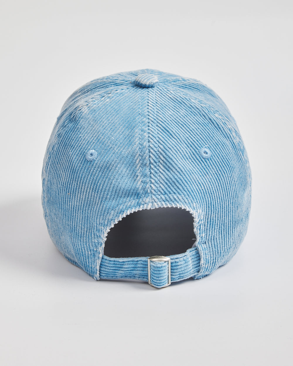 Back view of Love You Bye Baby Blue Corduroy Cap