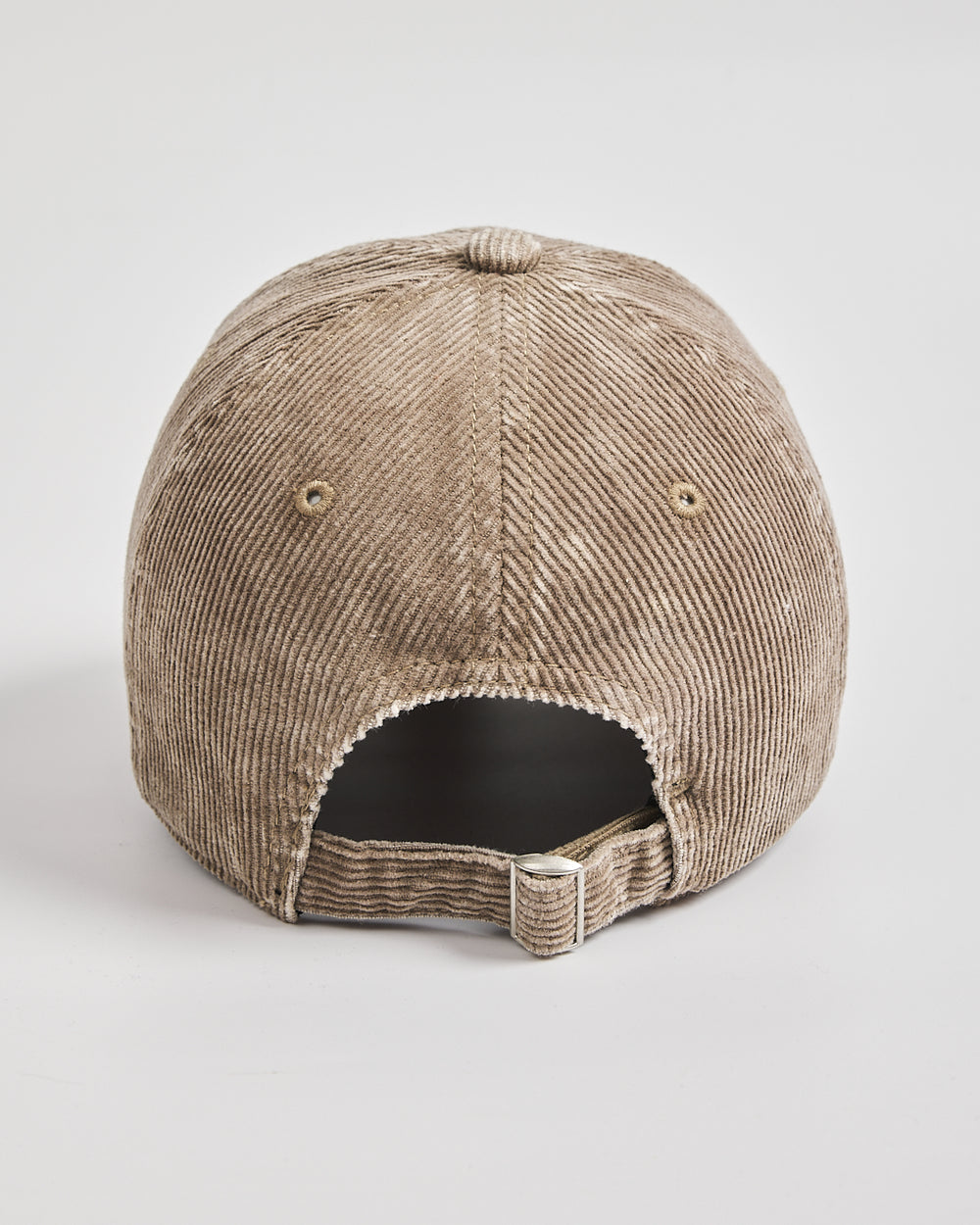 Back view of Love You Bye Beige Corduroy Cap