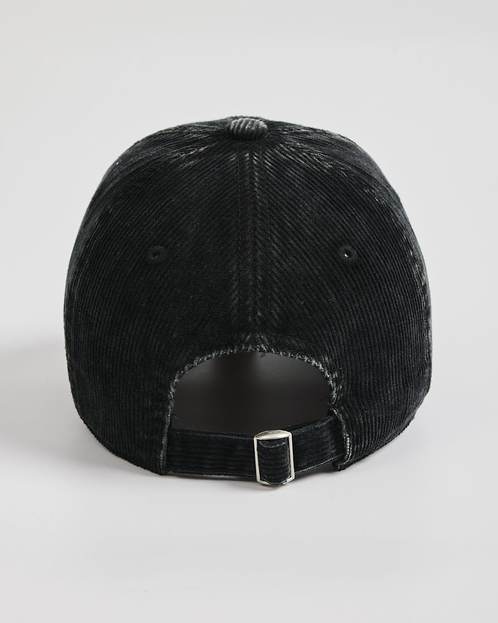 Back view of Love You Bye Black Corduroy Caps