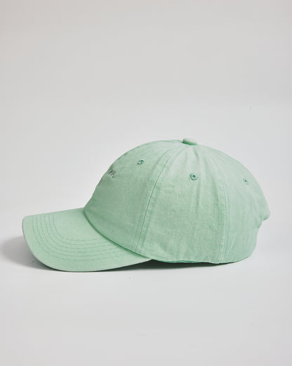 Love You Bye Light Green Washed Cap
