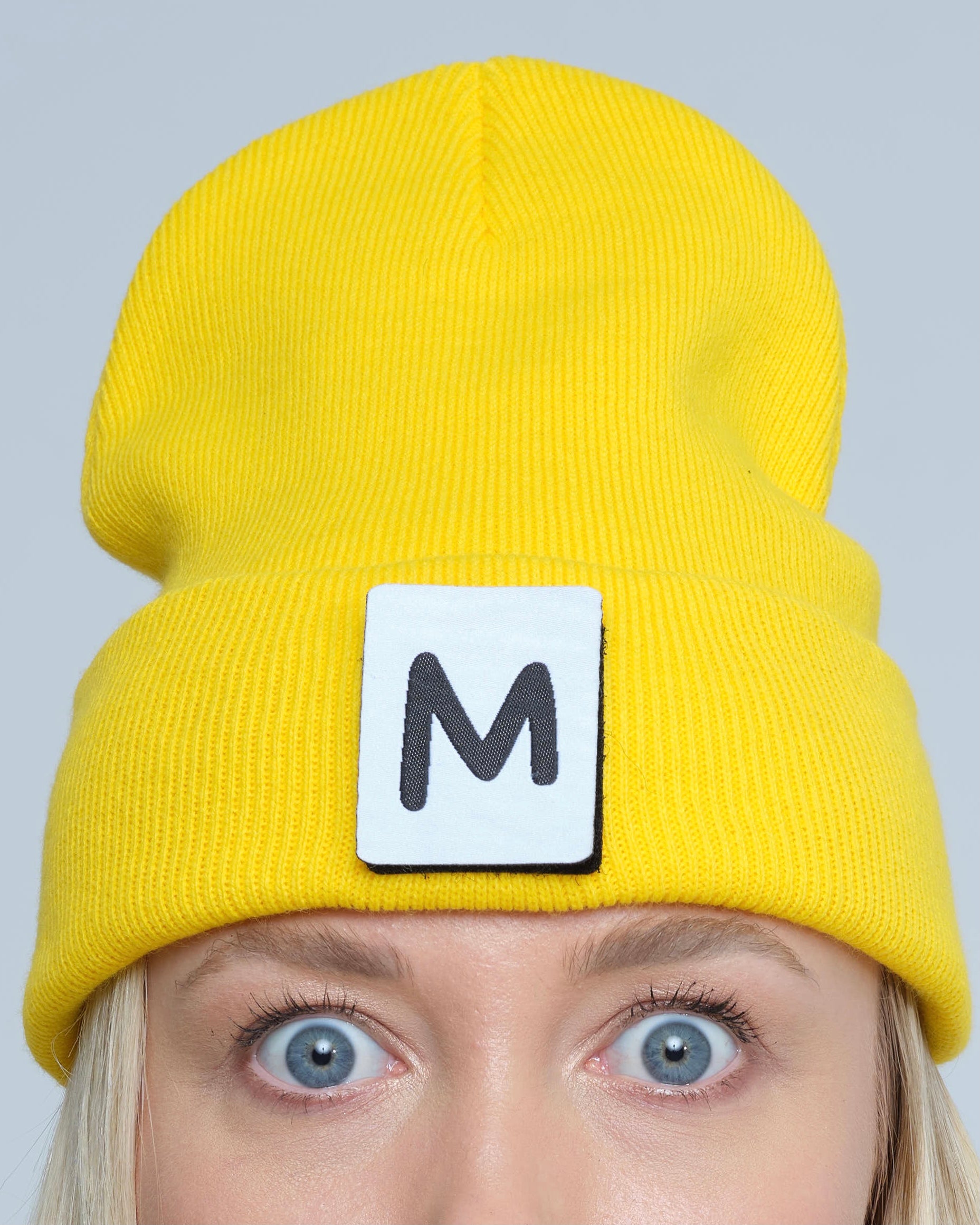 M Letter Patch