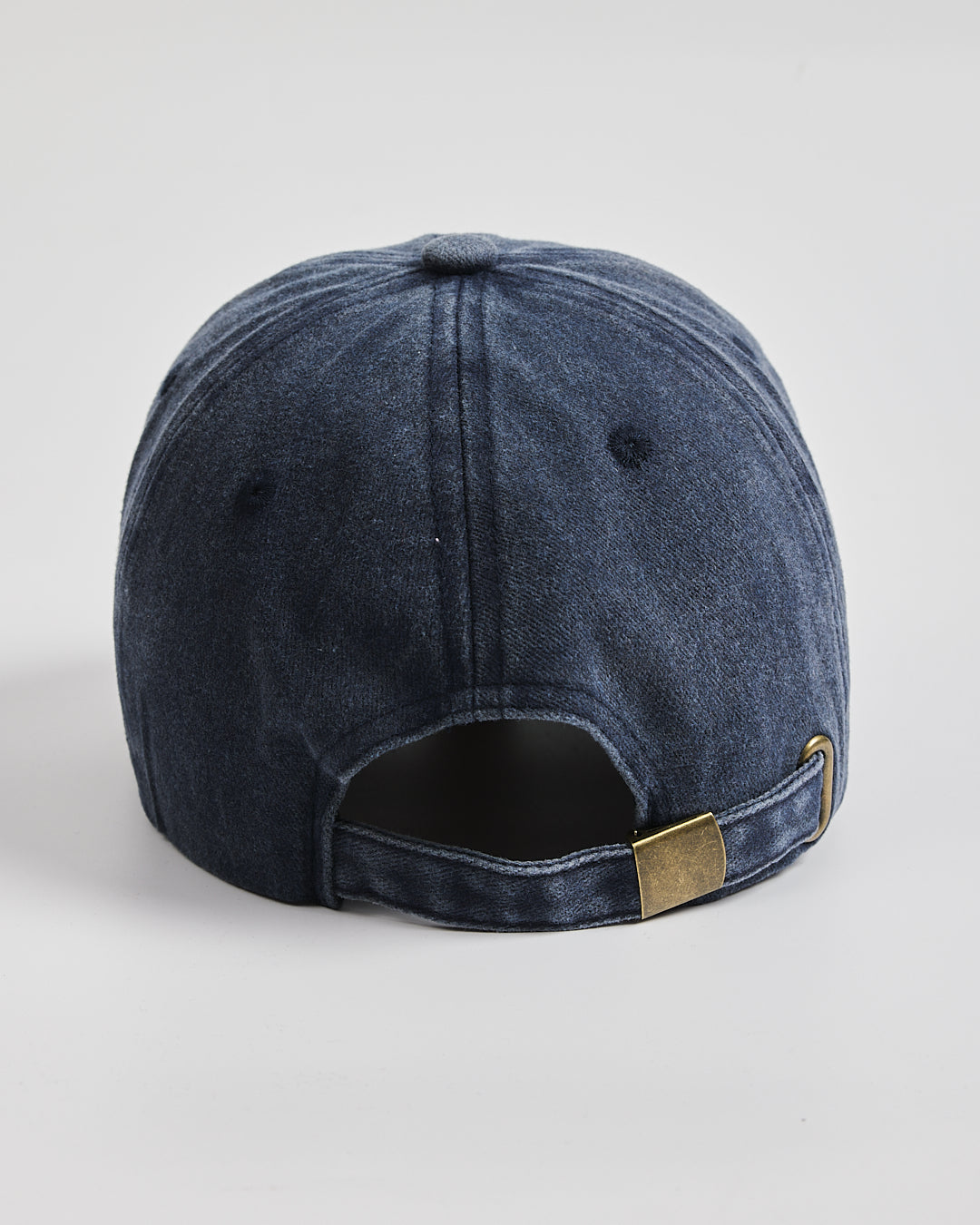 Back view of Matcha Club Navy Washed Caps