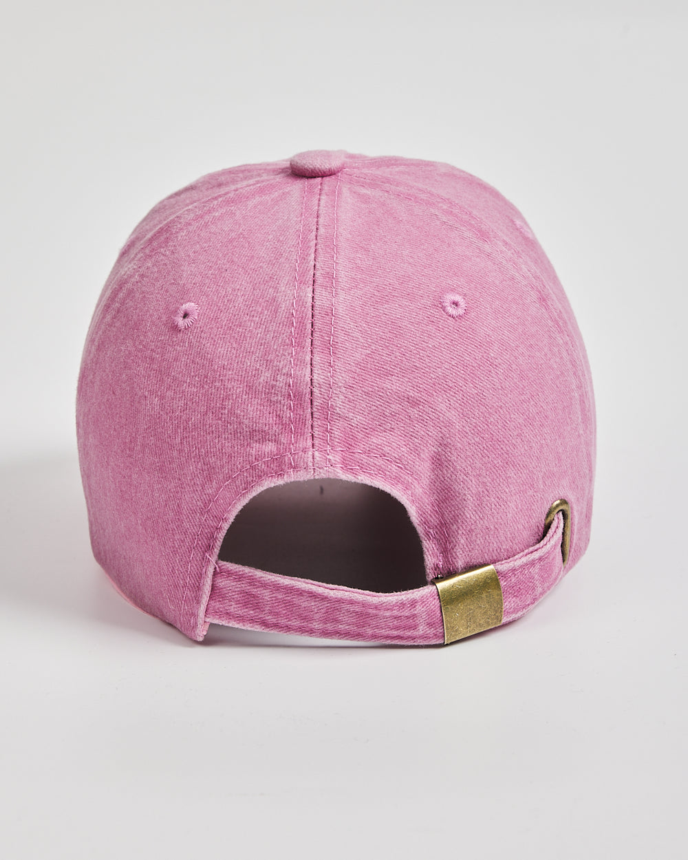 Back view of Matcha Club Pink Washed Caps