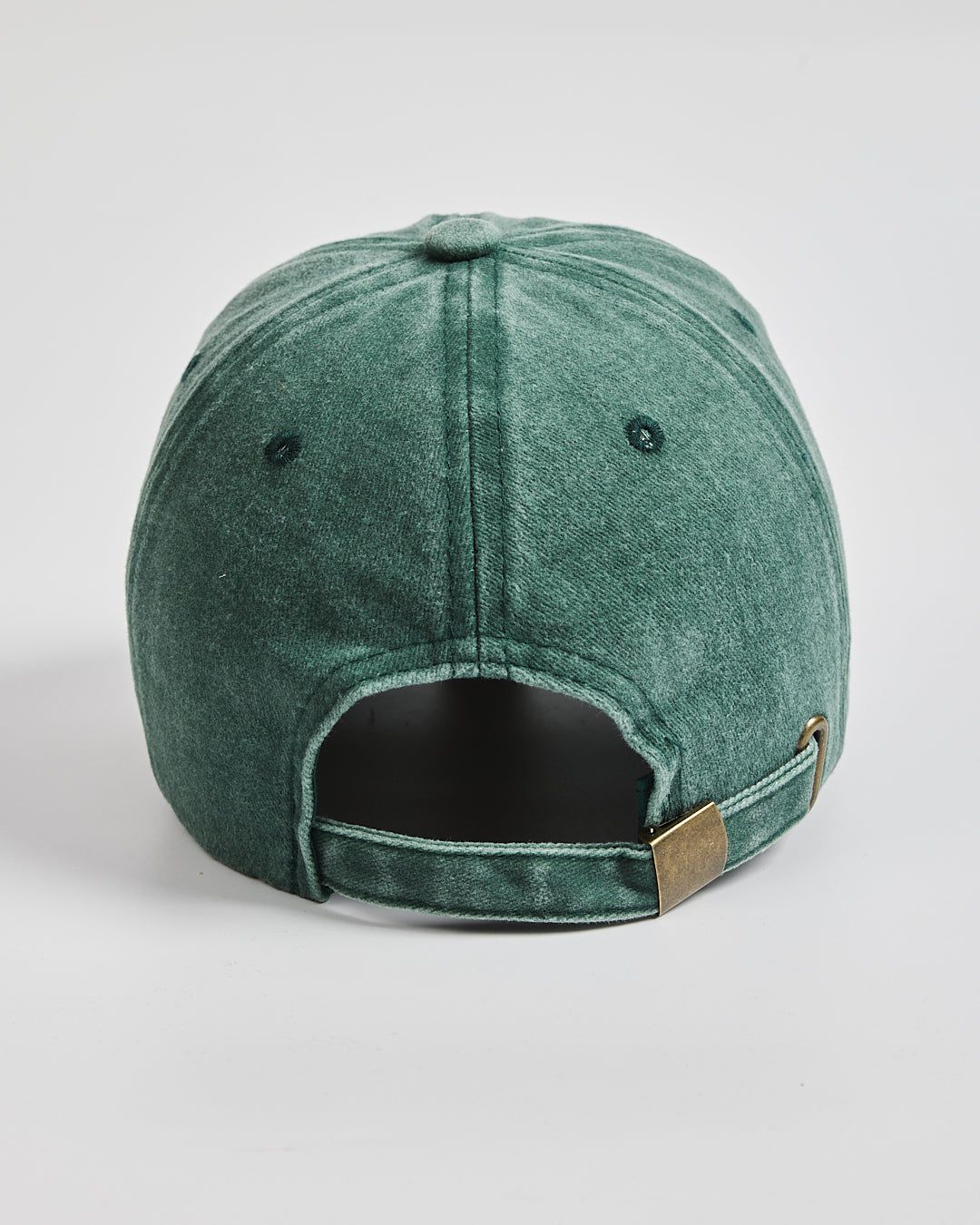 Back view of Mom Green Washed Cap