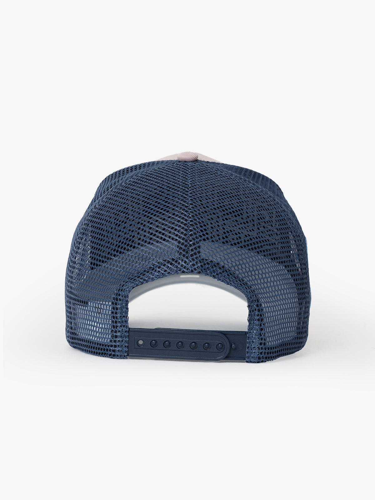 Back view of Mom Powder Trucker Hat