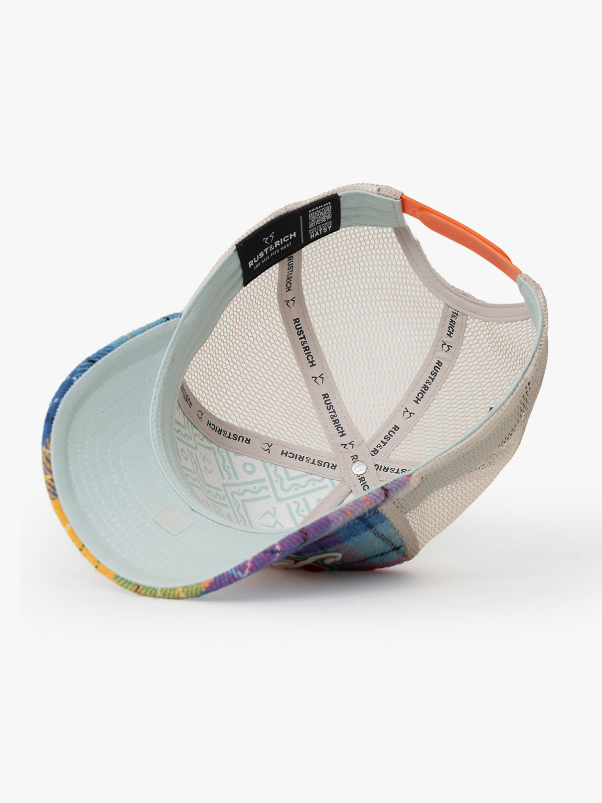Monaco Green Trucker Hat on a white background