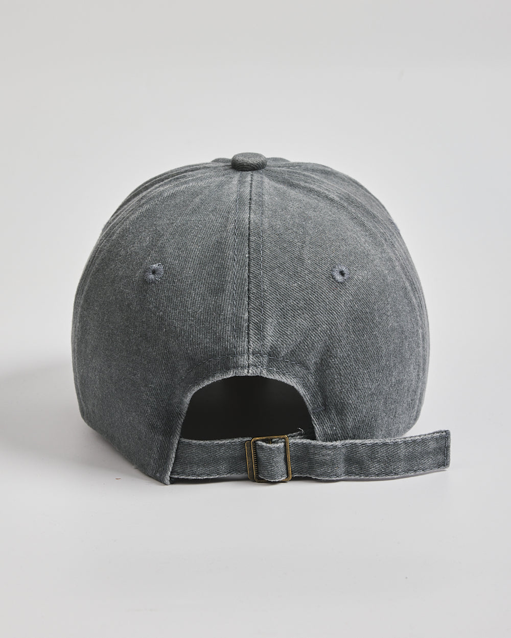 Back view of Need More Coffee Washed Grey Washed Cap
