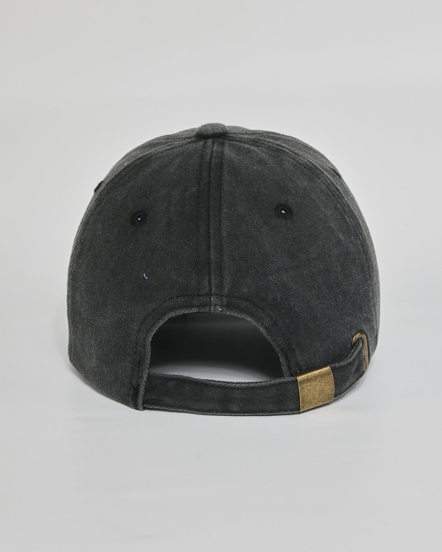 No Big Deal black washed cap - back view
