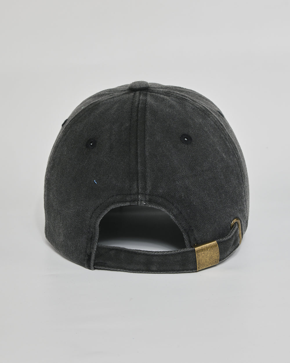 No Big Deal black washed cap - back view