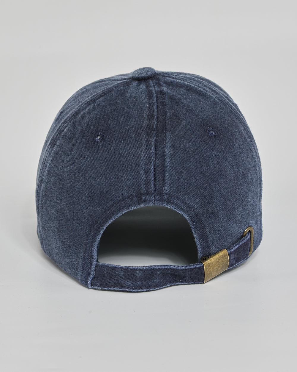 No Inspiration Today navy washed cap - back view