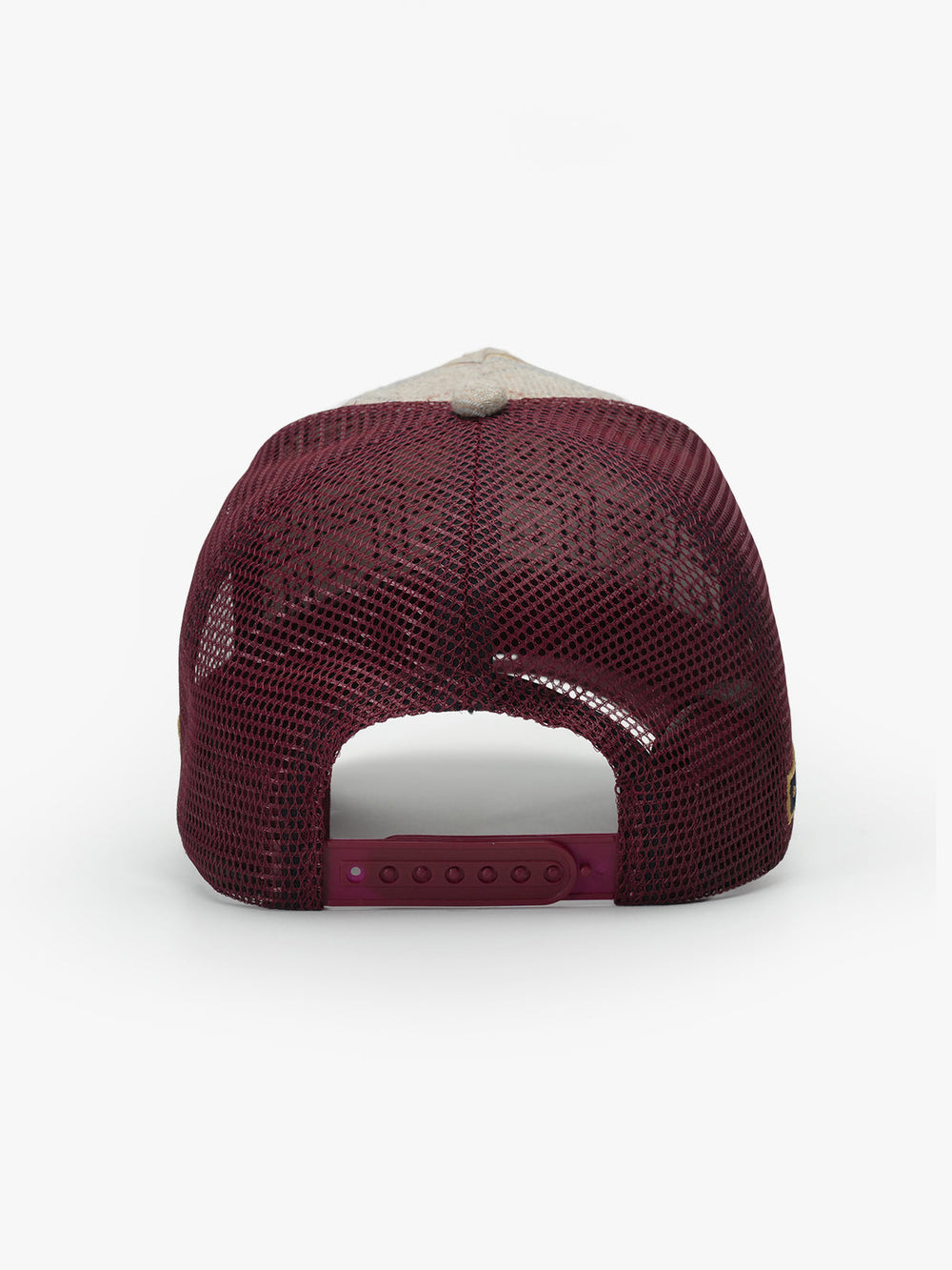 Back view of Not For Sale Burgundy Trucker Hat