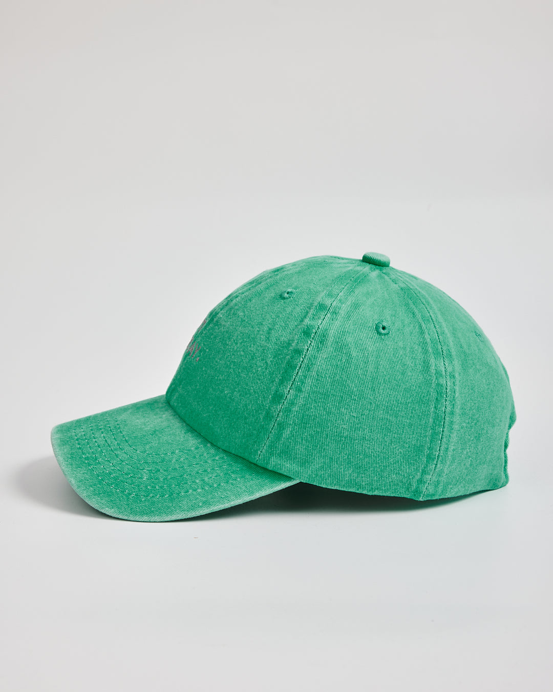 Not Today Aqua Blue Washed Cap