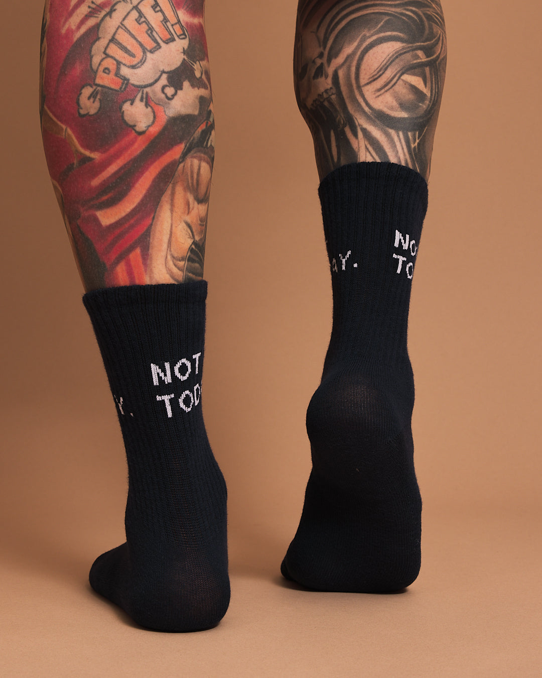 Not Today Black Socks