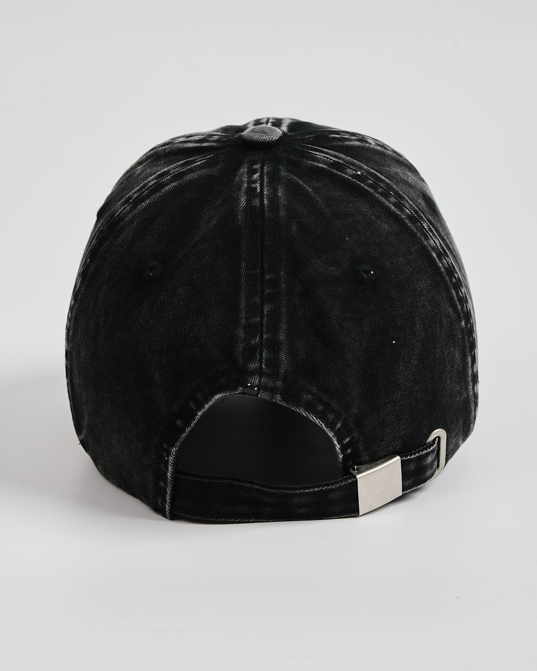 Back view of Not Today Black Washed Cap