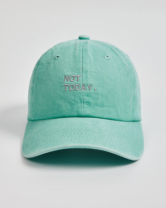 Not Today Light Blue Washed Cap
