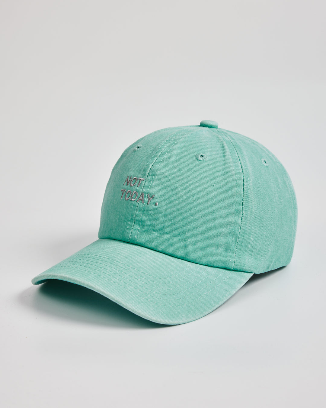 Not Today Light Blue Washed Cap