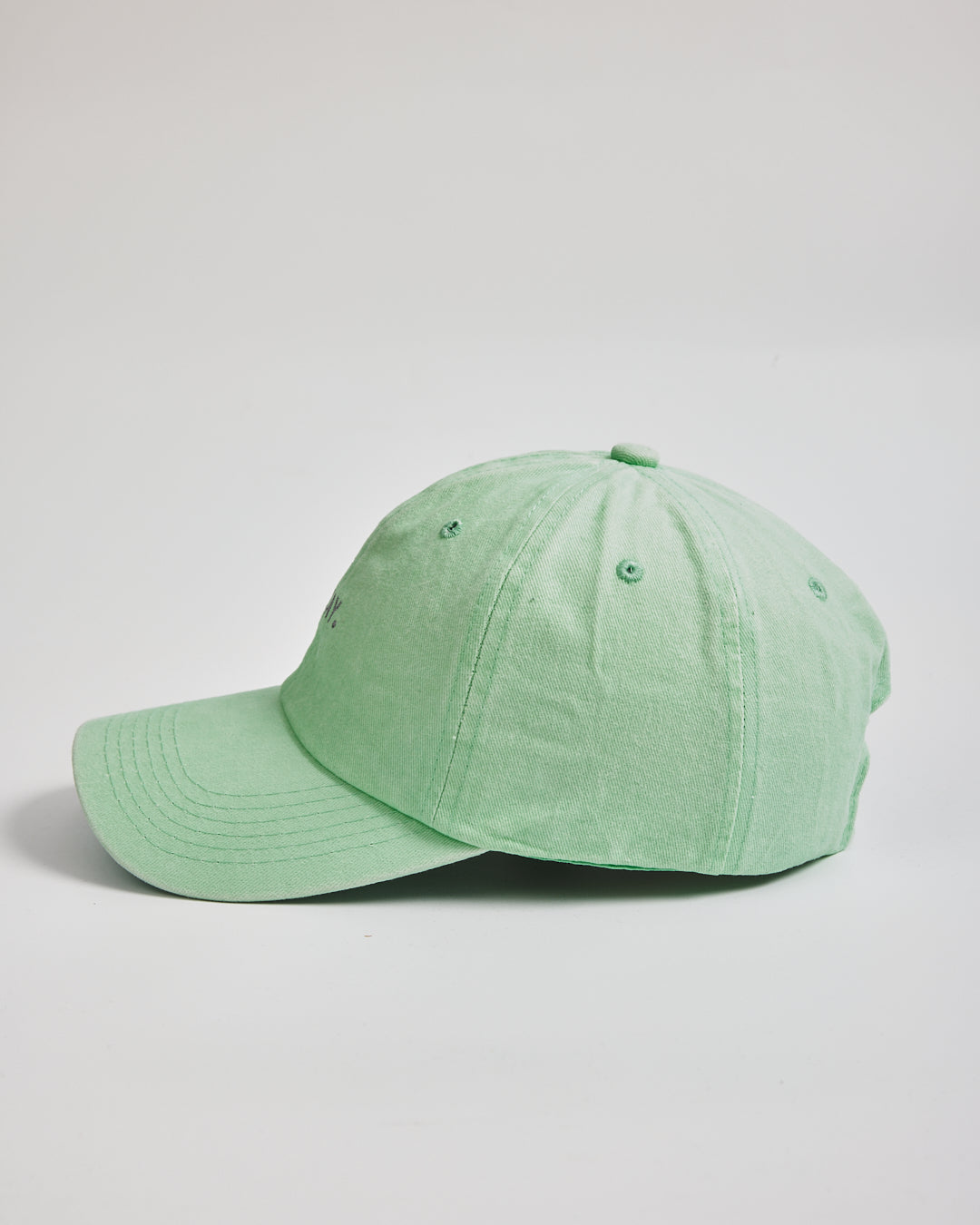 Not Today Light Green Washed Cap