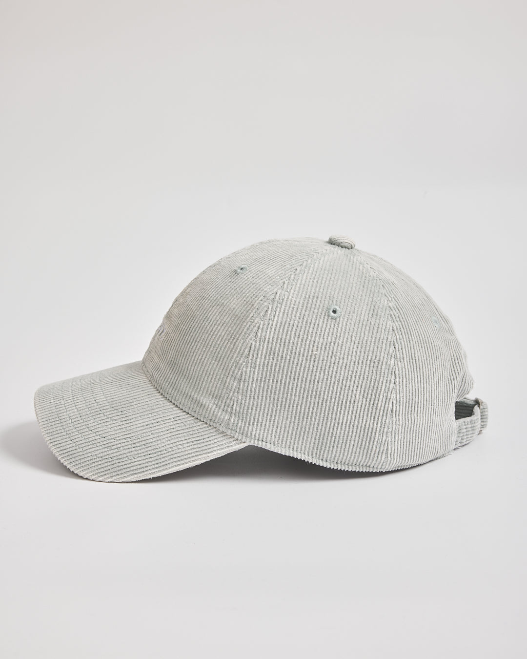 Gray baseball cap on a light gray background