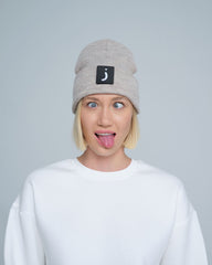 Oat Meal Patch Ready Beanie