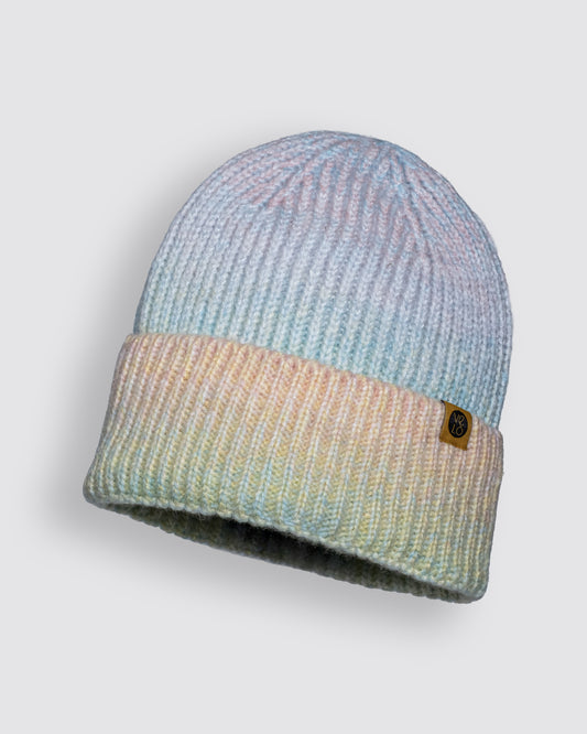 Front view of Pastel Mix Lux Beanie