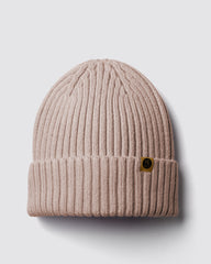 Front view of Powder Pink Classic Beanie