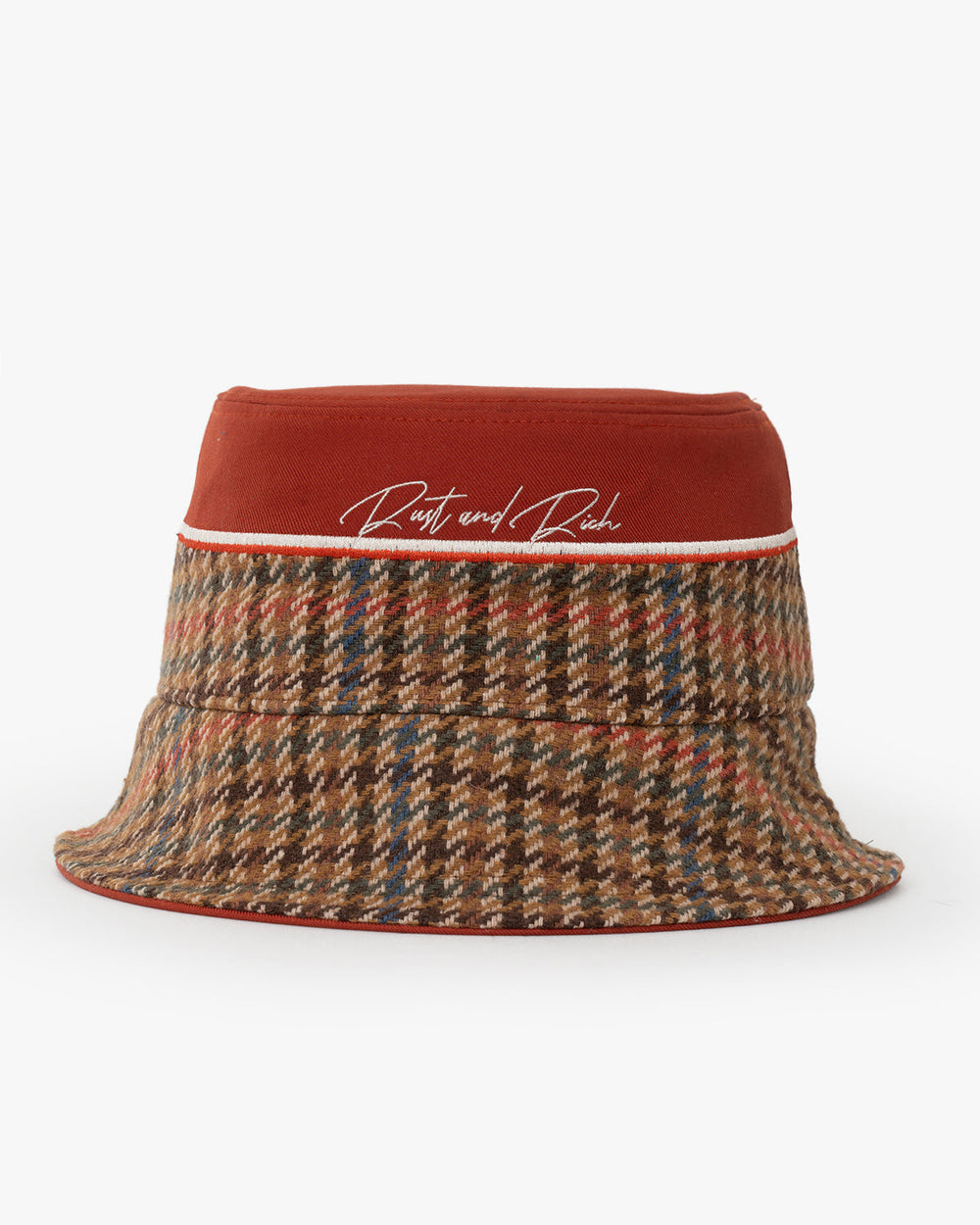 Front view of Royalty Brick Bucket Hat