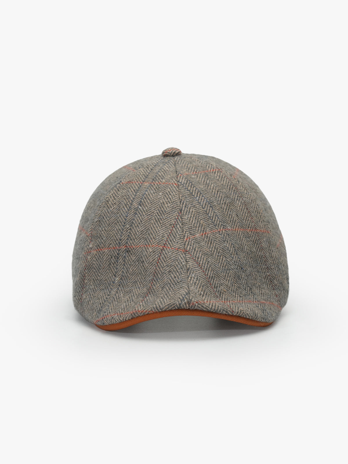 Front view of Royalty Gray Casket Hat