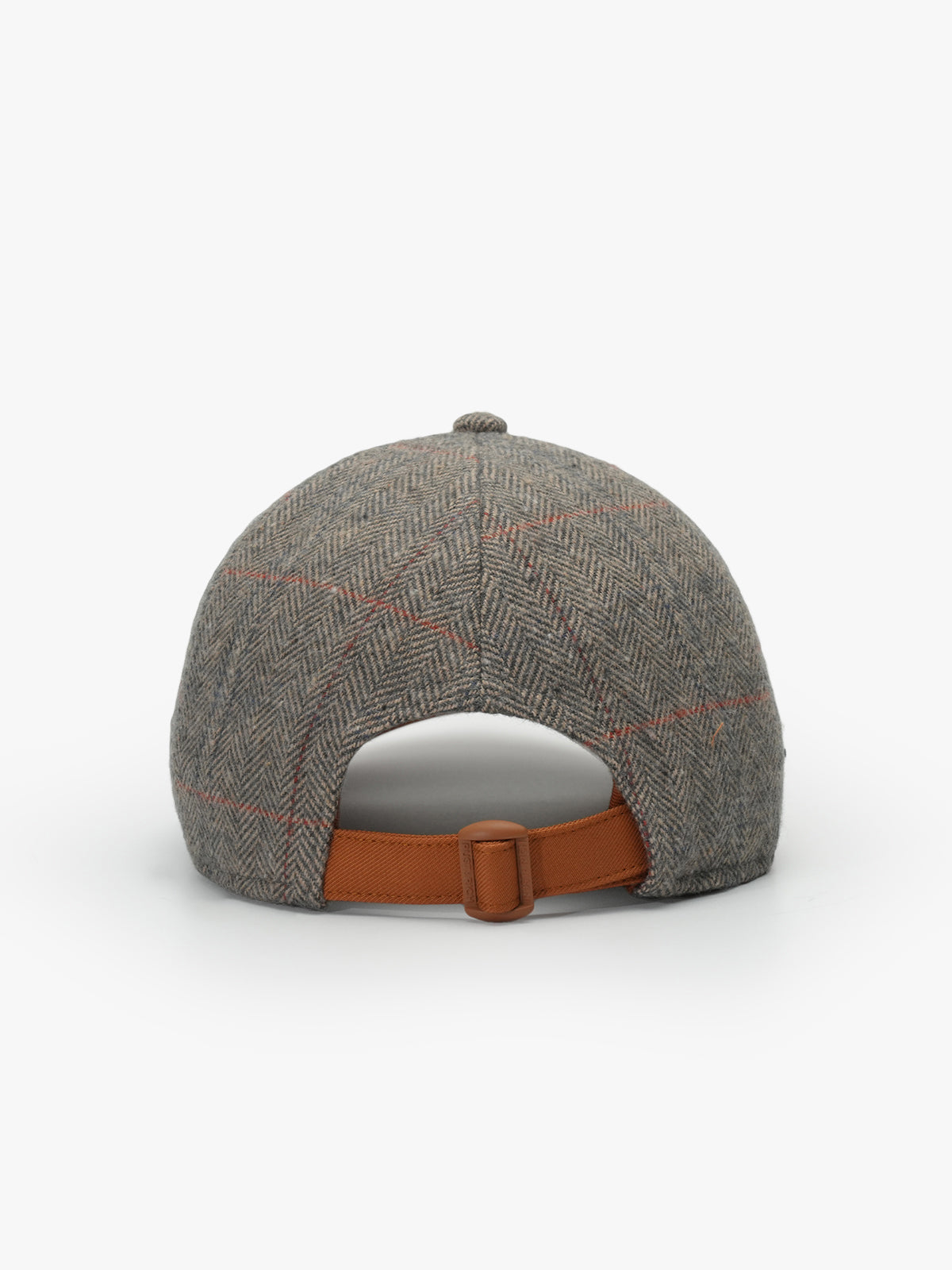 Back view of Royalty Gray Casket Hat