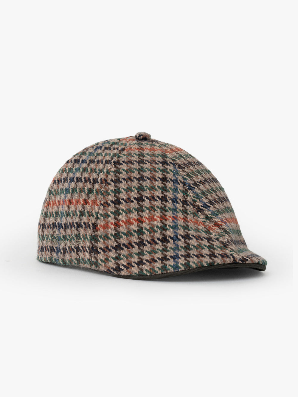 Side view of Royalty Khaki Casket Hat